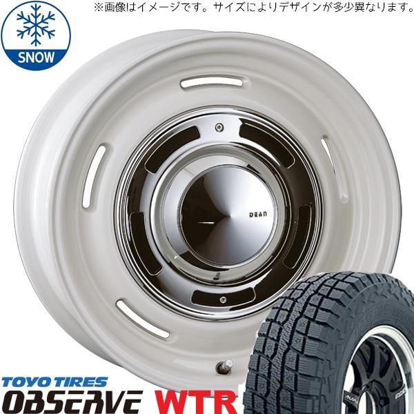 185/85R16 スタッドレスタイヤホイールセット ジムニー JB64 JB23 etc (TOYO OBSERVE WTR & DEAN  CrossCountry 5穴 139.7) - メルカリ