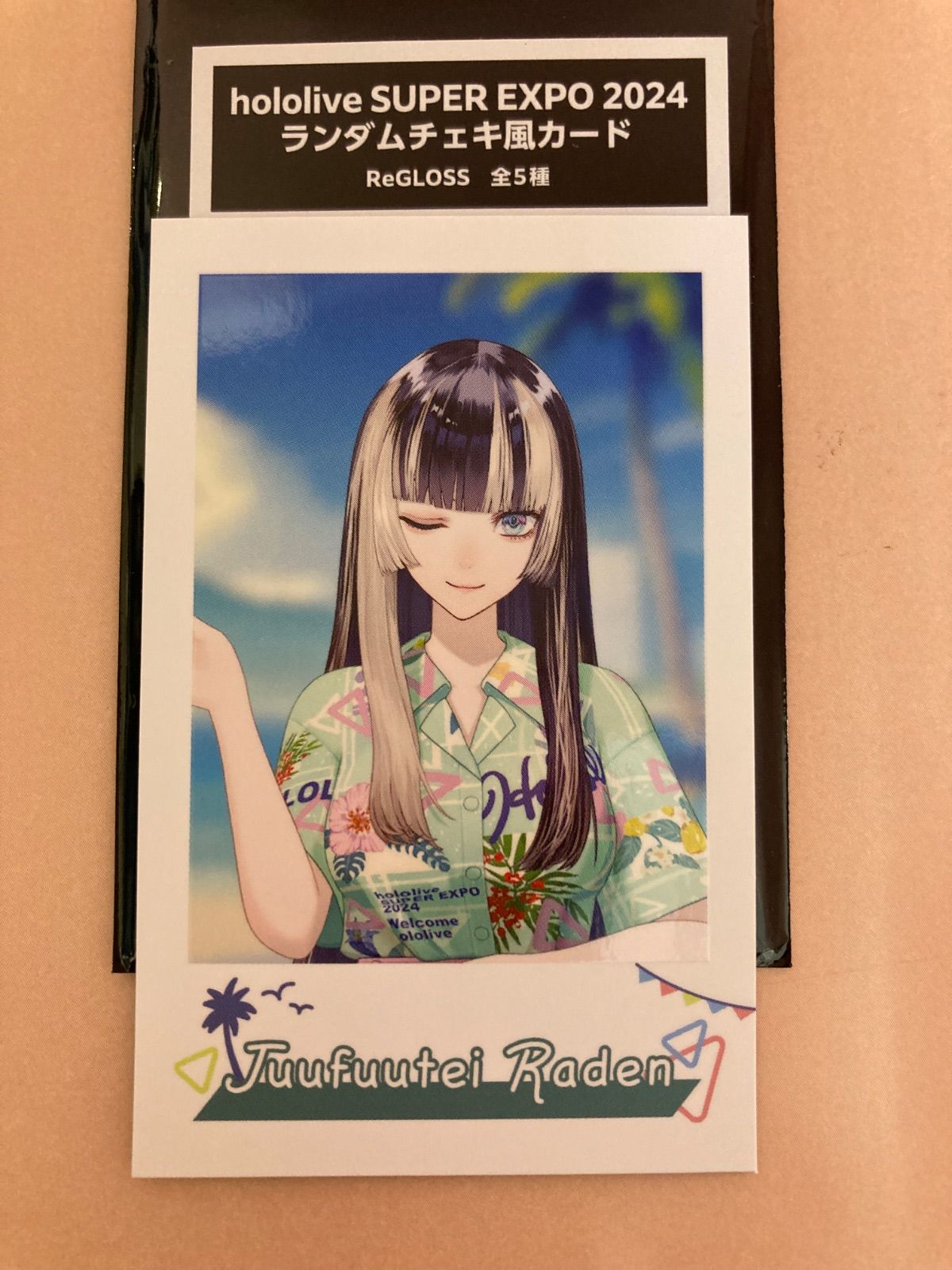 広店】全5種セット hololive SUPER EXPO 2024 ランダムチェキ風