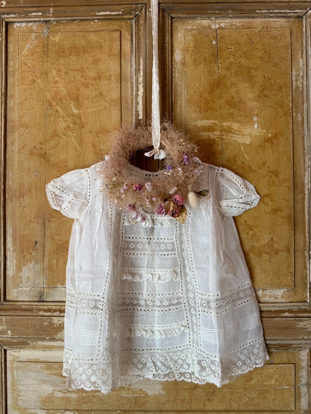 お買い得品 フランスアンティーク ベビードレス フランス アンティーク