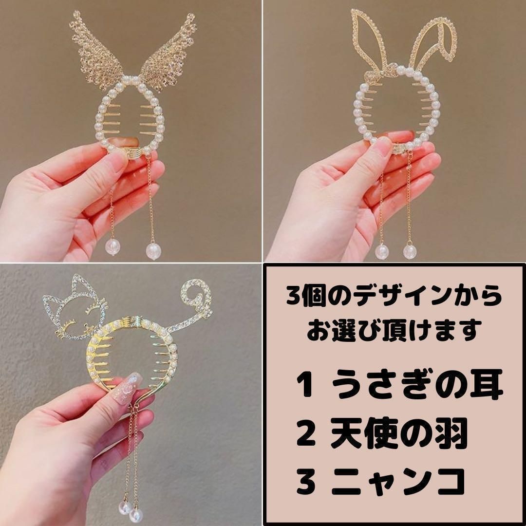 お出かけアニマル♡ベビーヘアクリップ ヘアゴム BIGお花ちゃんヘア