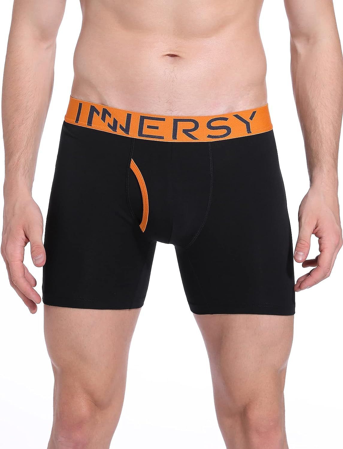 INNERSY）未使用品 メンズ 前閉じ ボクサ－パンツ 4枚セット