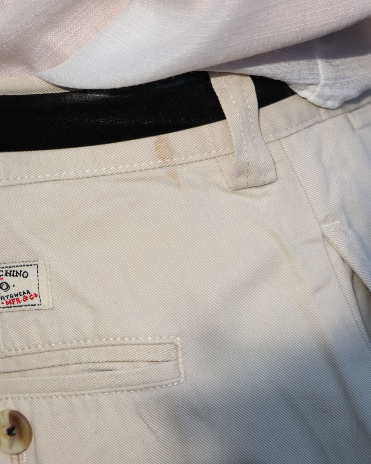 USA製 古着 90s POLO ラルフローレン ポロチノ ワイド ストレート POLO RALPH LAUREN(ポロラルフローレン) / 90s/ポロチノ