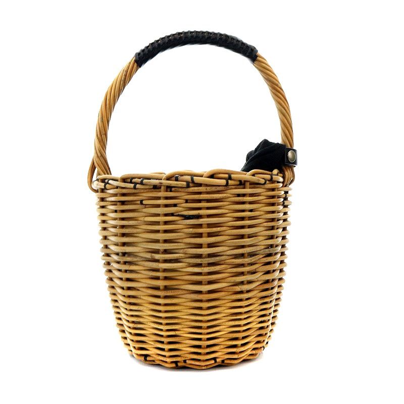 エバゴス EBAGOS 20TH ワンハンドル かごバッグ ベージュ /AK4