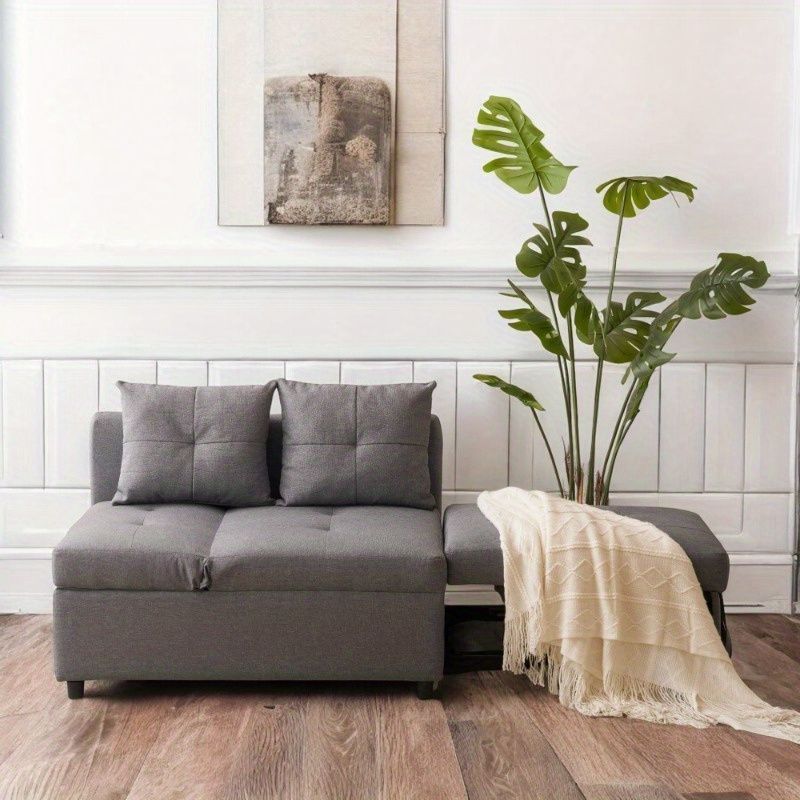 無印良品 エアーソファー 1人掛けソファー グレー ポンプ付き ソファ