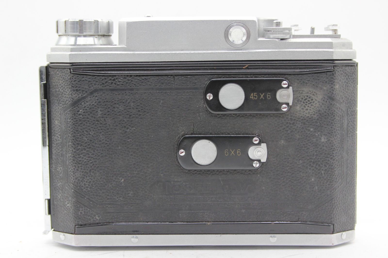 【訳あり品】 Frank six MODEL IV TOMIOKA Opt TRI-LAUSAR 8cm F3.5 蛇腹カメラ s7873