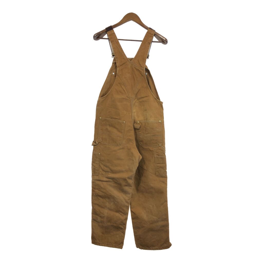 90年代 USA製 Carhartt カーハート ダック ダブルニー ビブ