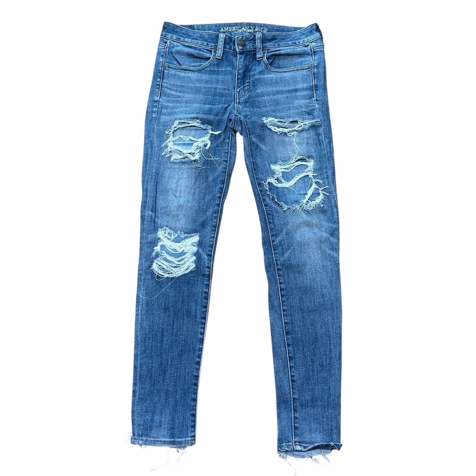 大人気モデル アメリカンイーグル JEGGING ジェギング 4short 希少 
