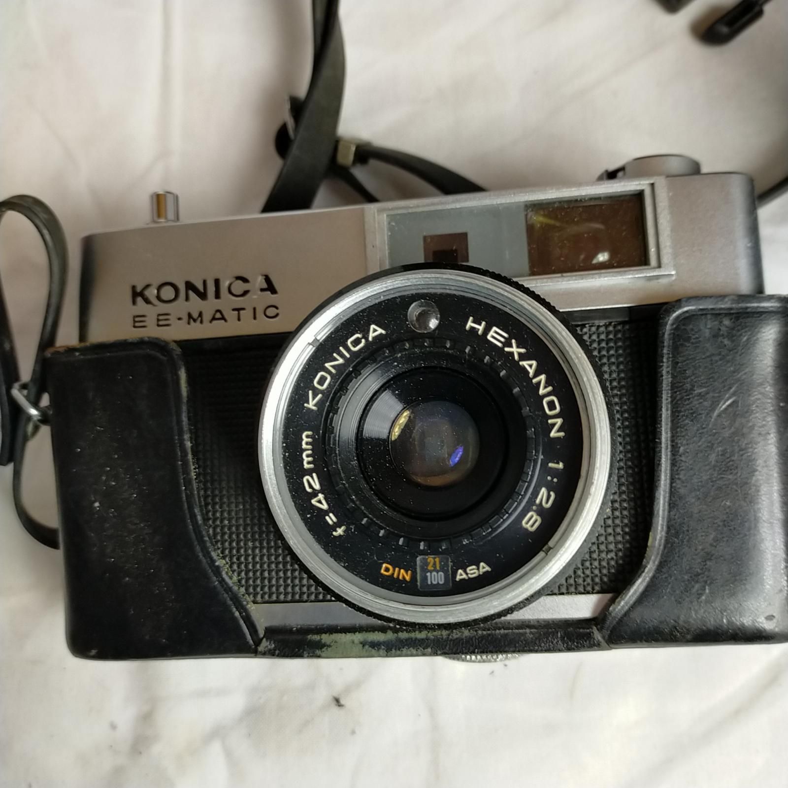 日本製 レトロカメラ 3台まとめて canonet QL25 / FUJICA 35 EE / konica EE MATIC 一眼フィルムカメラ  骨董品 動作未確認 現状品【中古】 - メルカリ