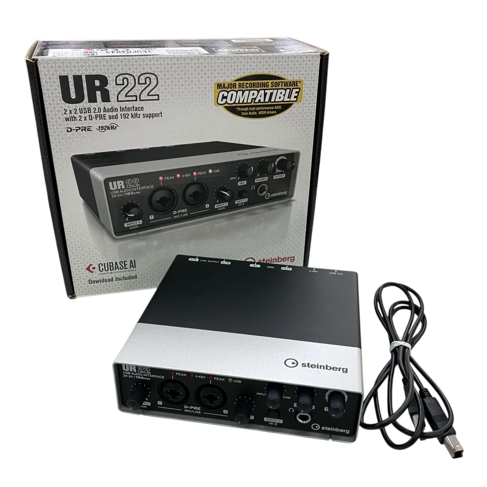 186000 現状品 Steinberg UR22 USBオーディオインターフェイス