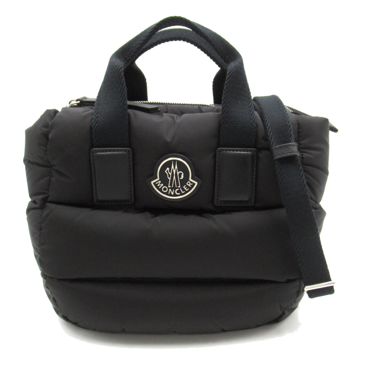 MONCLER モンクレール　トートバッグ　ハンドバッグ　肩掛けバッグ　2way MONCLER モンクレール トートバッグ(2WAY仕様) ブラック MICRO
