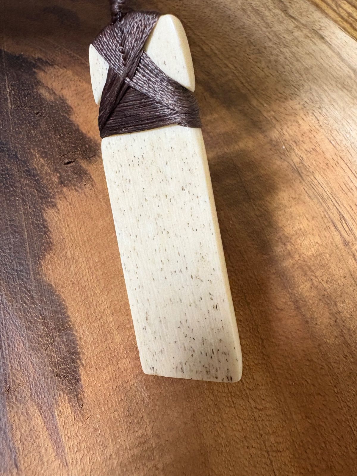 ボーンカービングネックレス(hksw-t1)Hei Toki ハワイアンコア