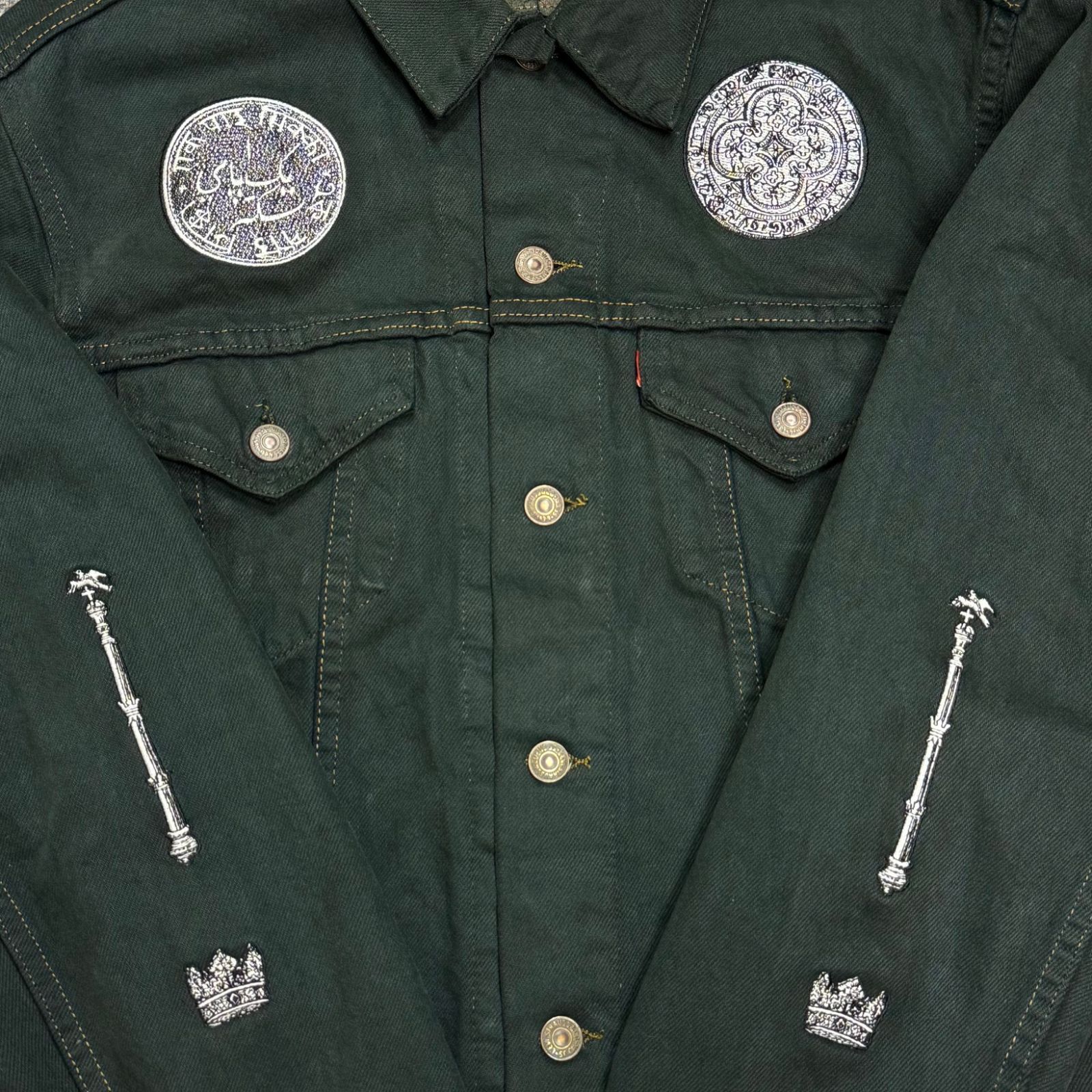 Children of the discordance 21SS RE TYPE-70506 EMBROIDERY DENIM 