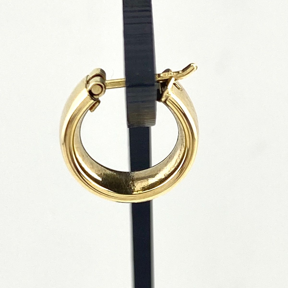 ウノアエレ 750YG ピアス B091604)UNOAERRE 750 YG フープピアス