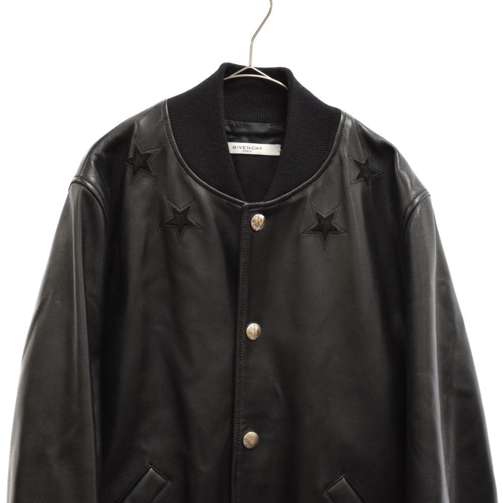 GIVENCHY (ジバンシィ) 22AW スターパッチ レザージャケット