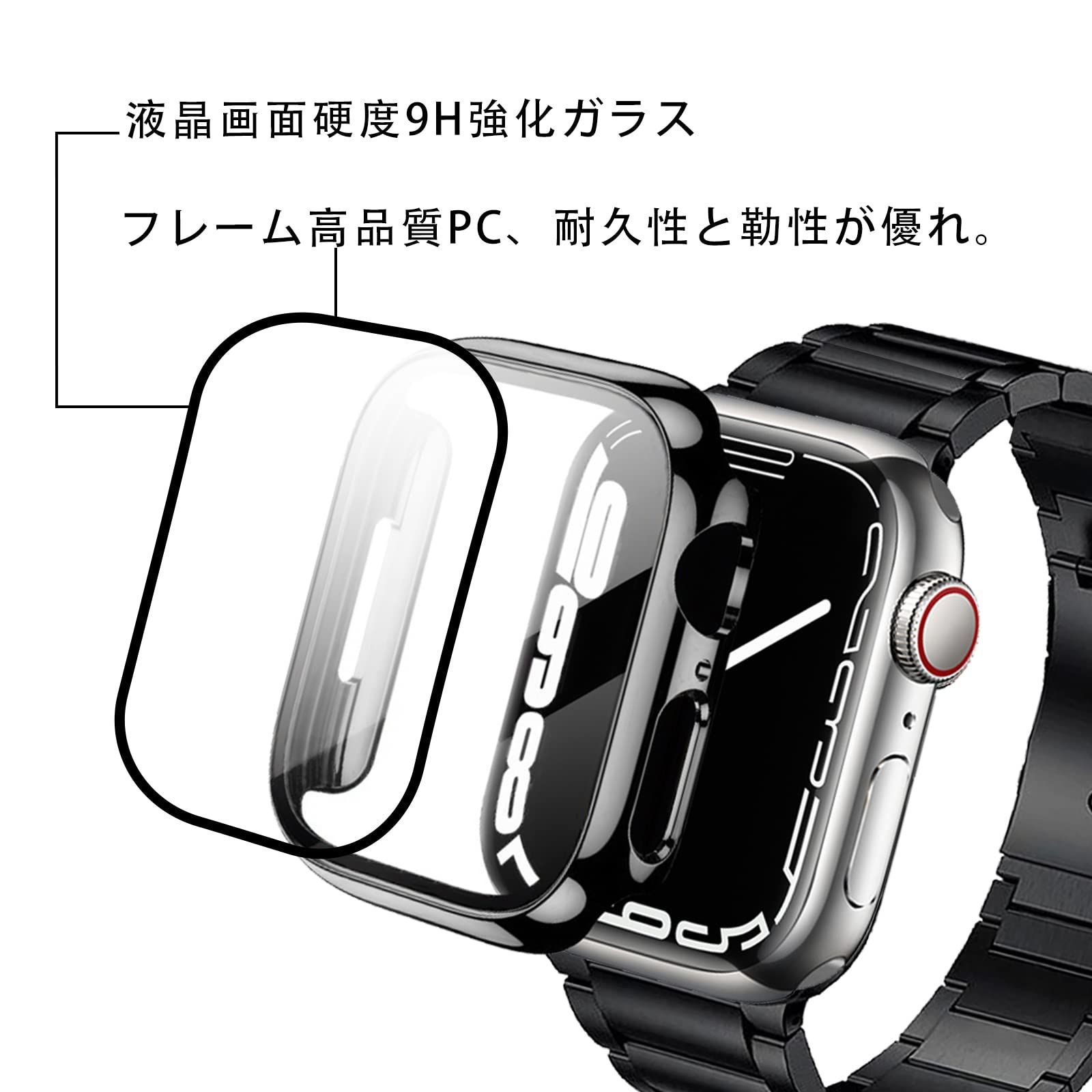 2023改良モデル】HELOGE Apple Watch バンド ステンレス