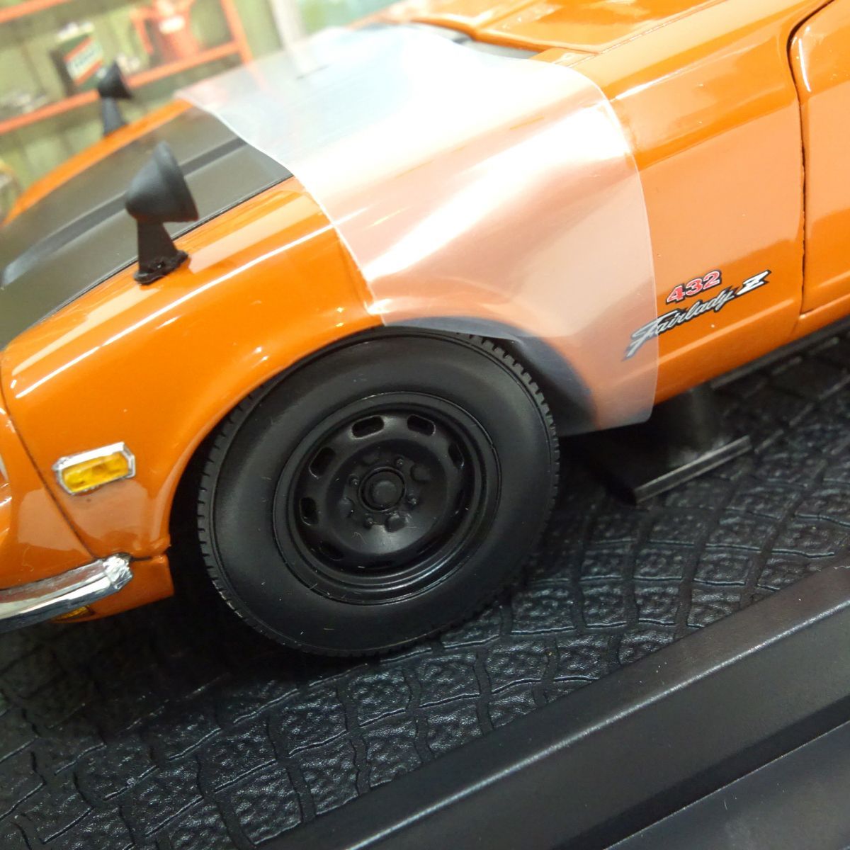 京商 1/18 ニッサン フェアレディ Z 432-R オレンジ ミニカー 京商 1/18 ニッサン フェアレディ Z 432-R オレンジ ミニカー