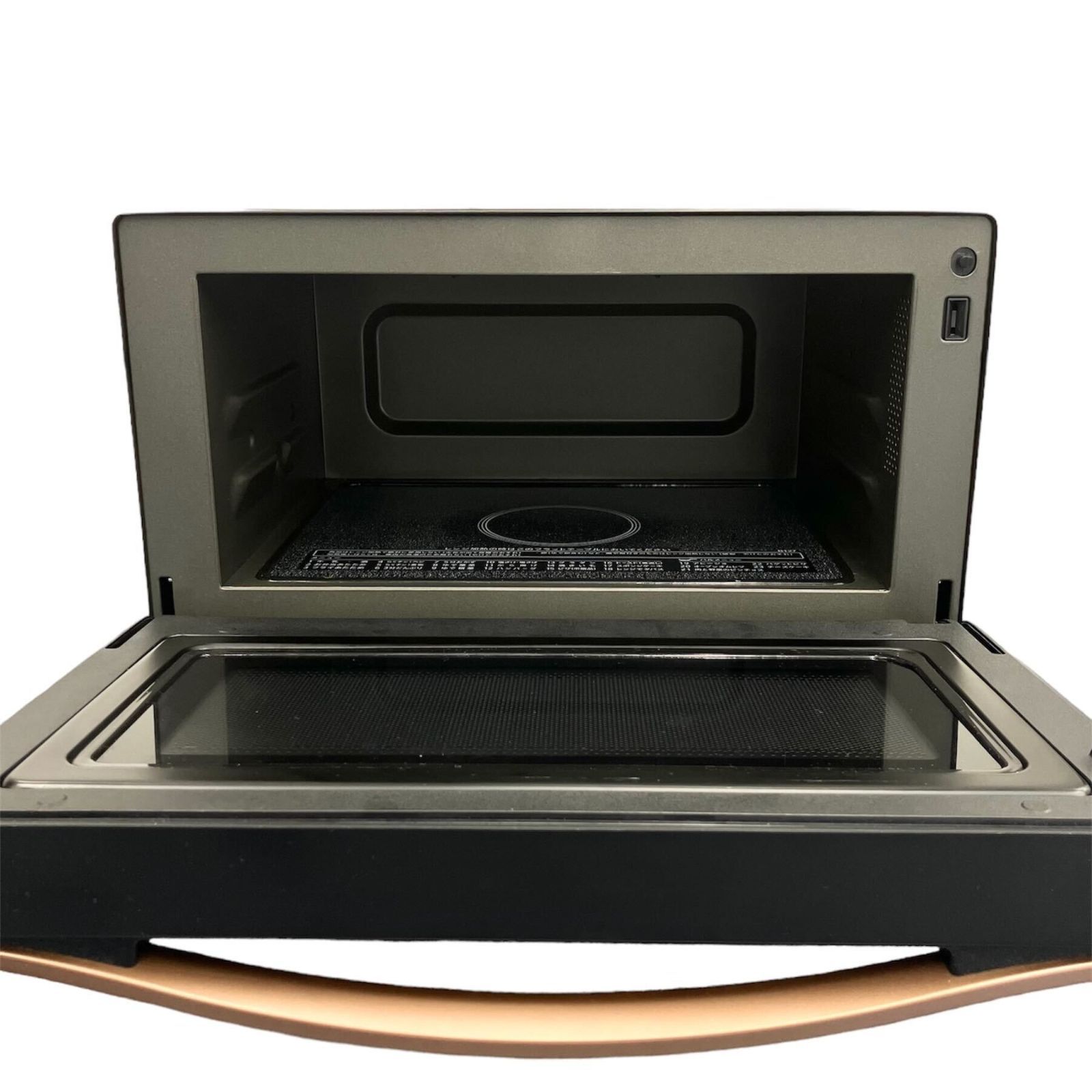 ★ジャンク品★SHARP オーブンレンジ RE-SD18A ブラック シャープ SHARP オーブンレンジ 18L フラット らくチン