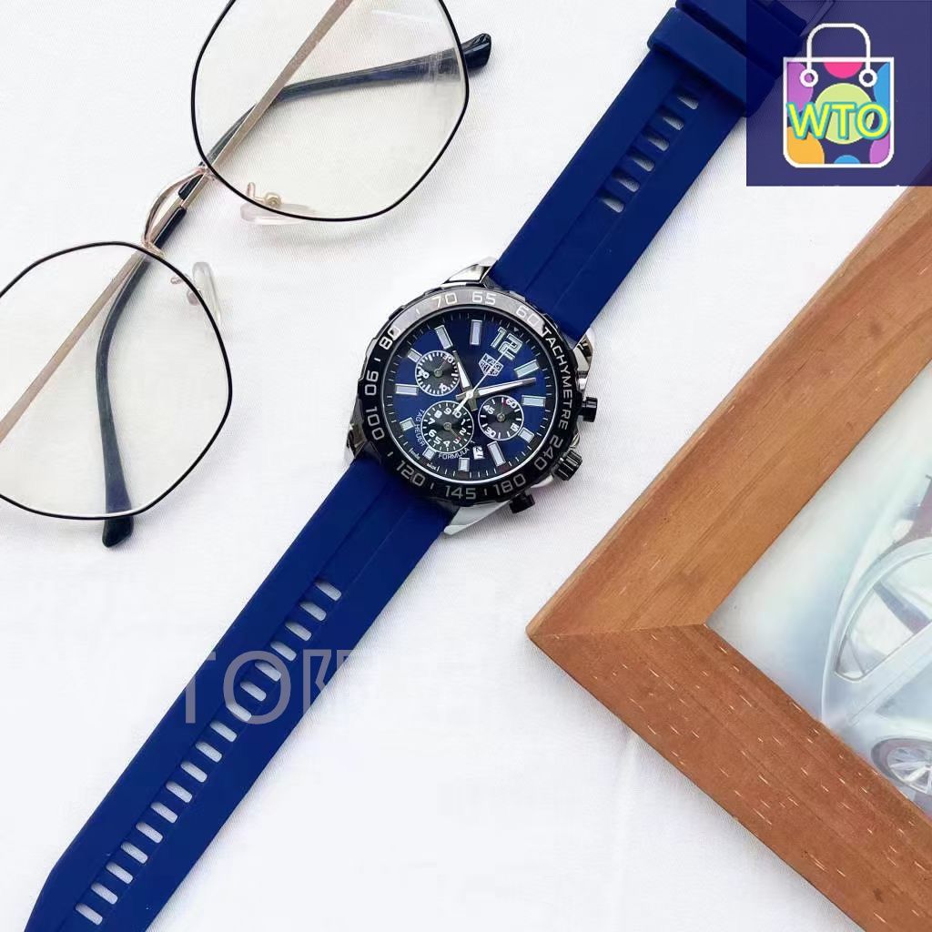 TAG Heuer クォーツ 腕時計 ネイビー タグ・ホイヤー アクアレーサー ーラグジュアリーウォッチ