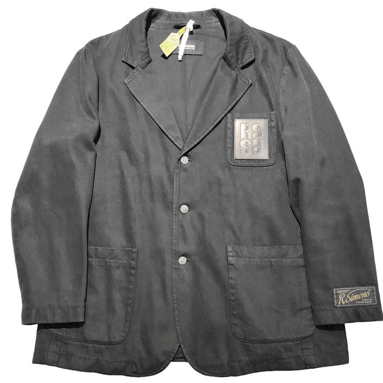 RAF SIMONS ラフシモンズ 22SS School Boy Denim Blazer スクール 