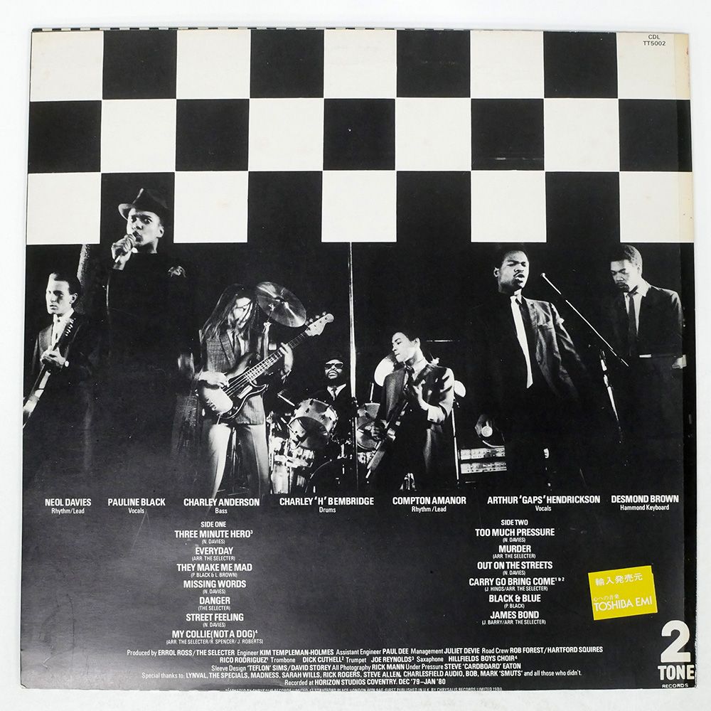 英、欧LP The Selecter Too Much Pressure CDLTTR5002 Two-Tone Records /00260 The Selecter - Too Much Pressure (Deluxe Edition) - Amazon