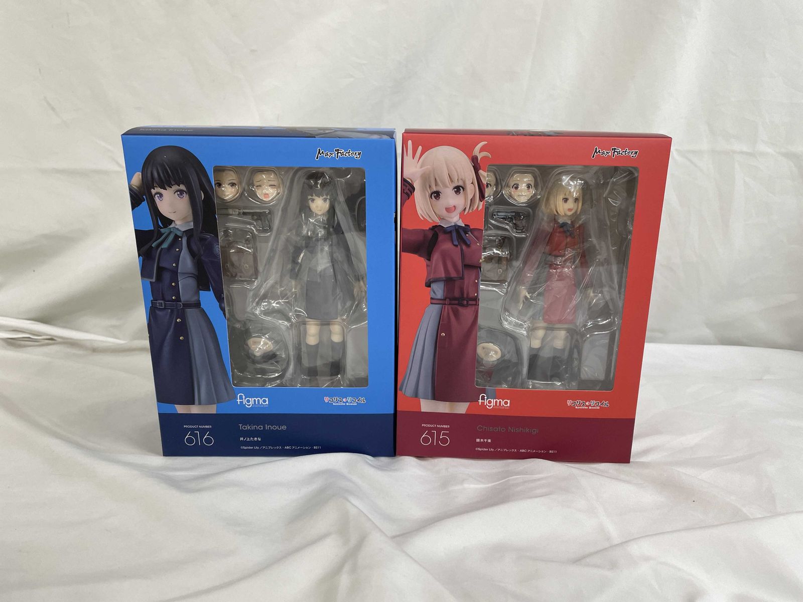 特典付き)figma 615&616 リコリス・リコイル 錦木千束&井ノ上たきな