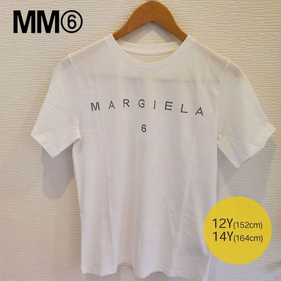 大人OK！キッズTシャツ◆MM6 Maison Margiela◆スタッズロゴ