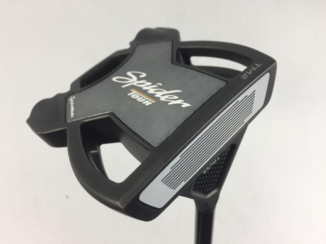 返品OK ゴルフクラブ 超 テーラーメイド スパイダー ツアー TM2 TRUSS センター パター 2025 KBS BLACK STEPLESS スチール パター