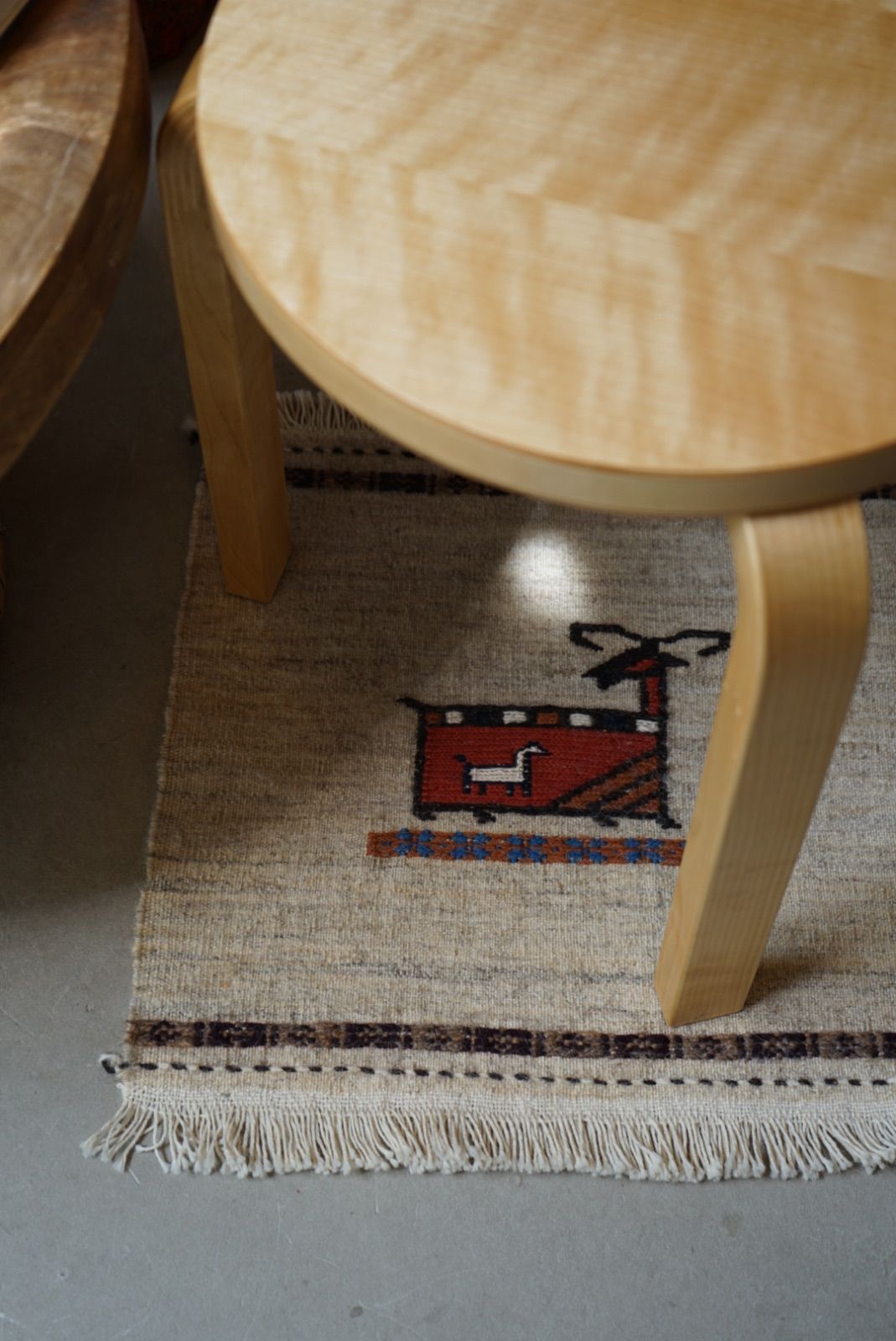 94×180 リバーシブル 擦れシャビーなメダリオン トルコヴィンテージ