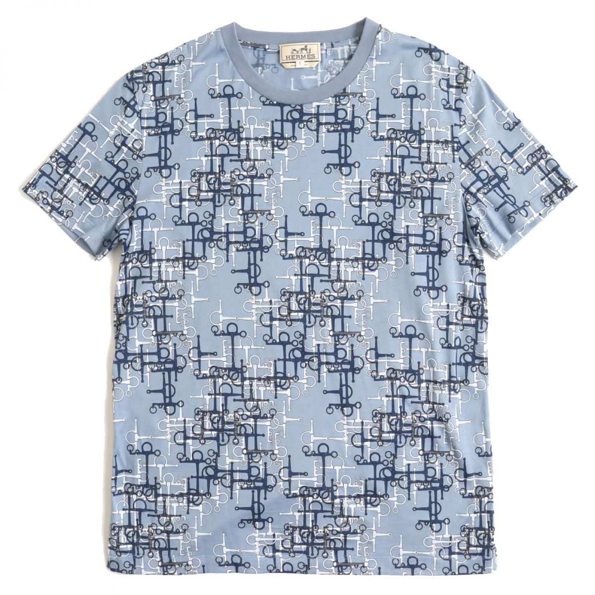 HERMES Tシャツラビリンスホースビッドエルメス