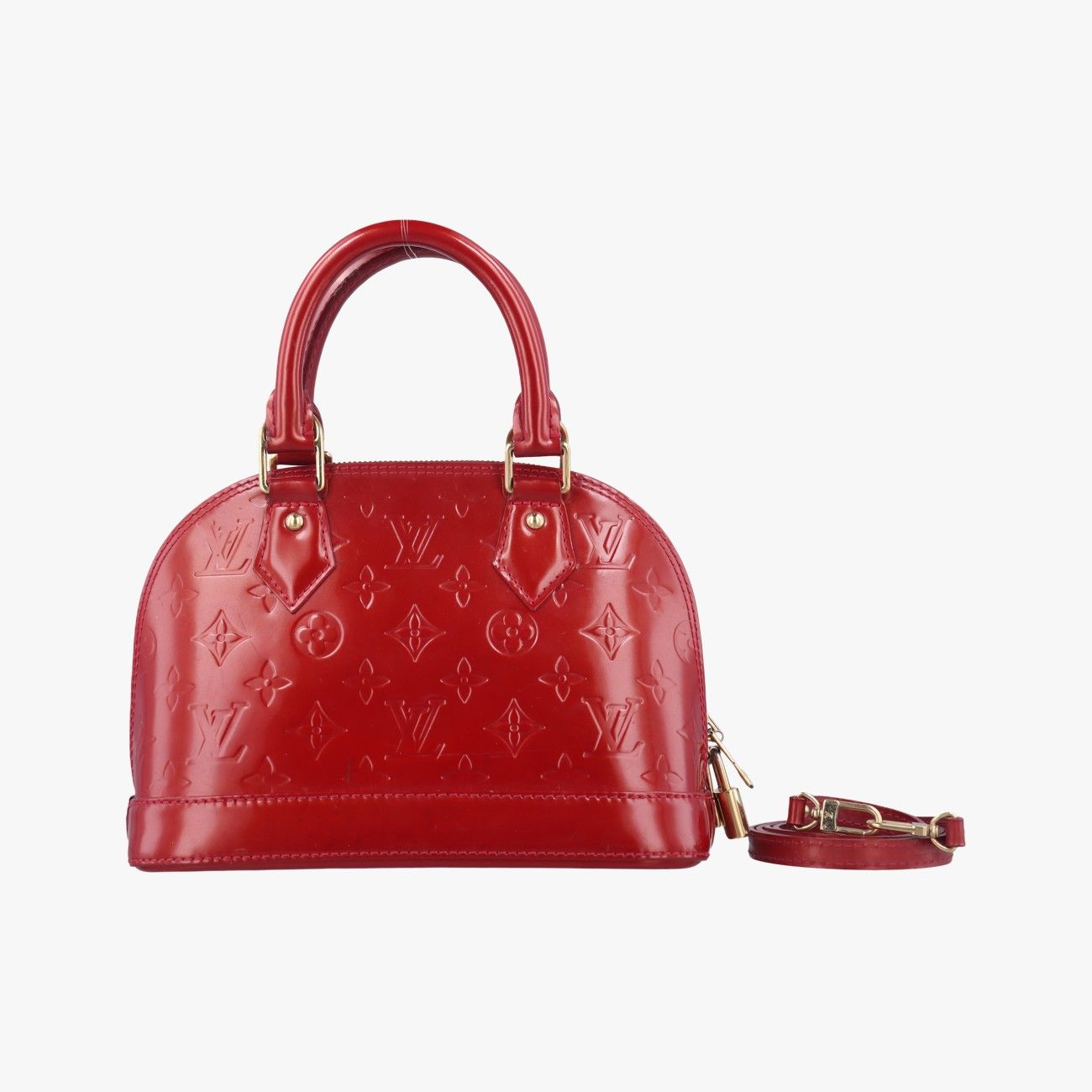 ルイヴィトンLouis VuittonアルマBB スリーズ ヴェルニ M90174 MI2132