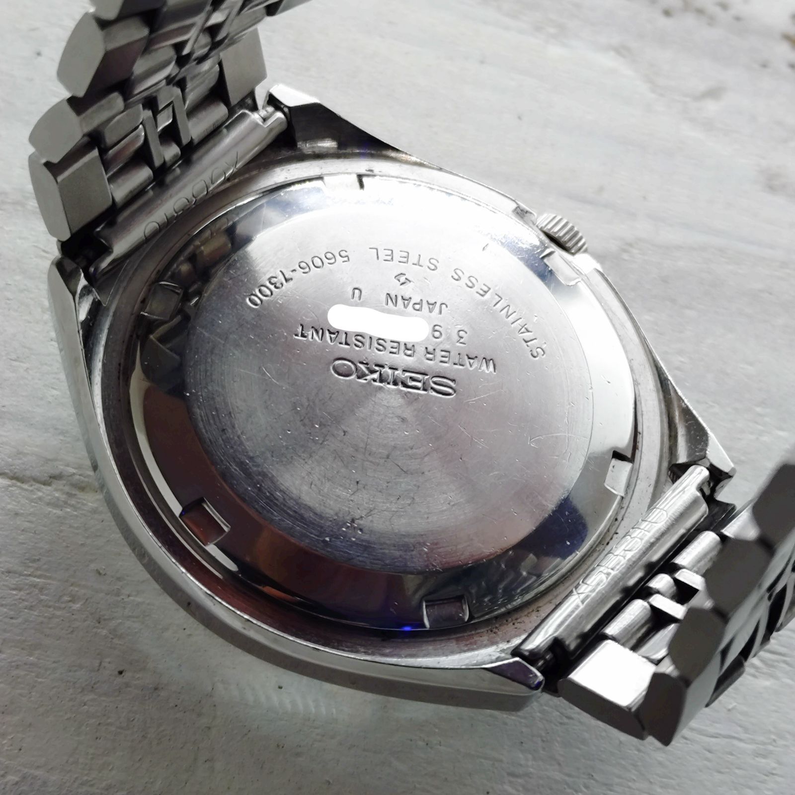 OH済み、カレンダーパーツ金属製に交換済み】セイコー ロードマチック 