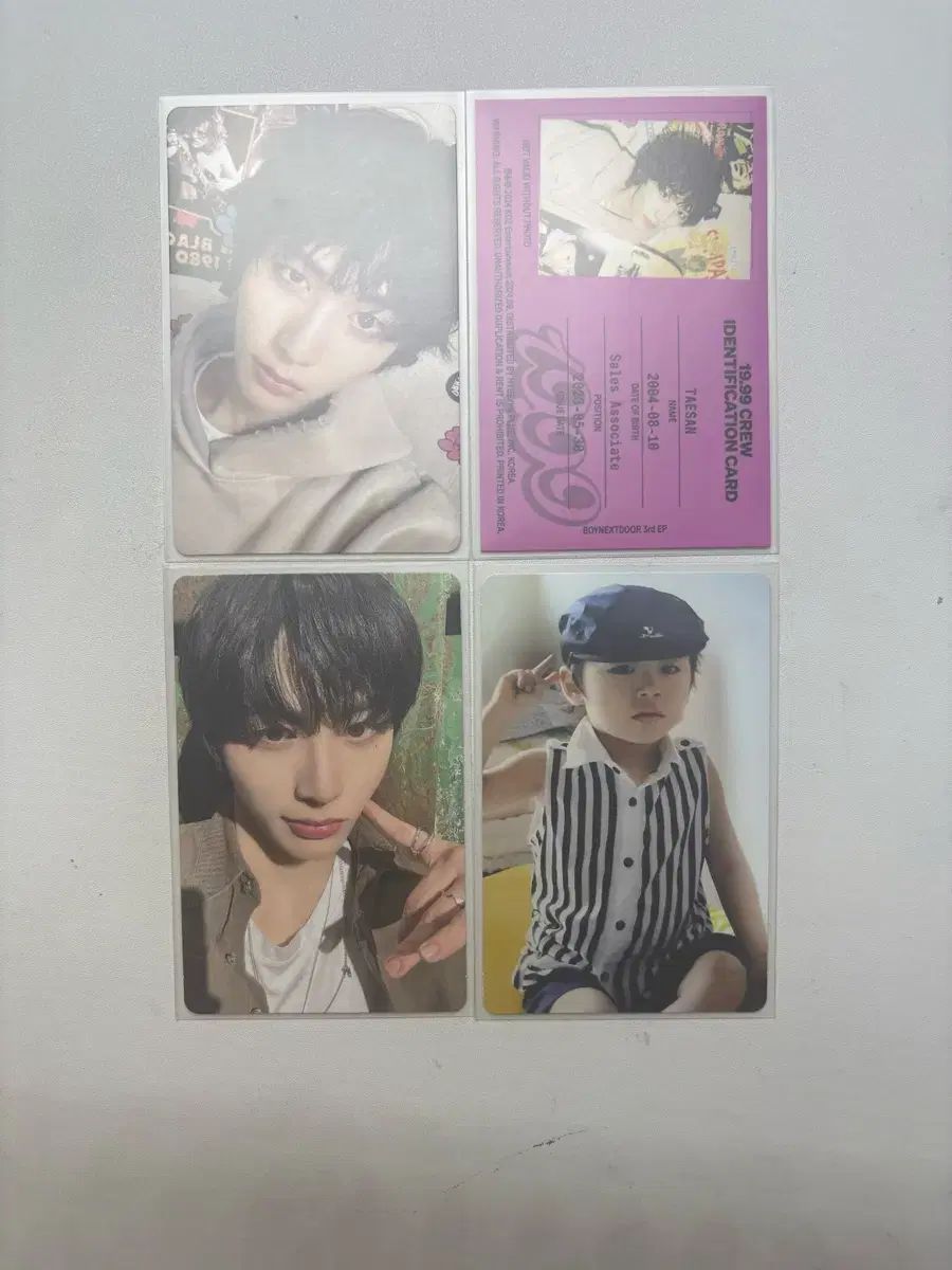 BOYNEXTDOOR ボイネク トレカ