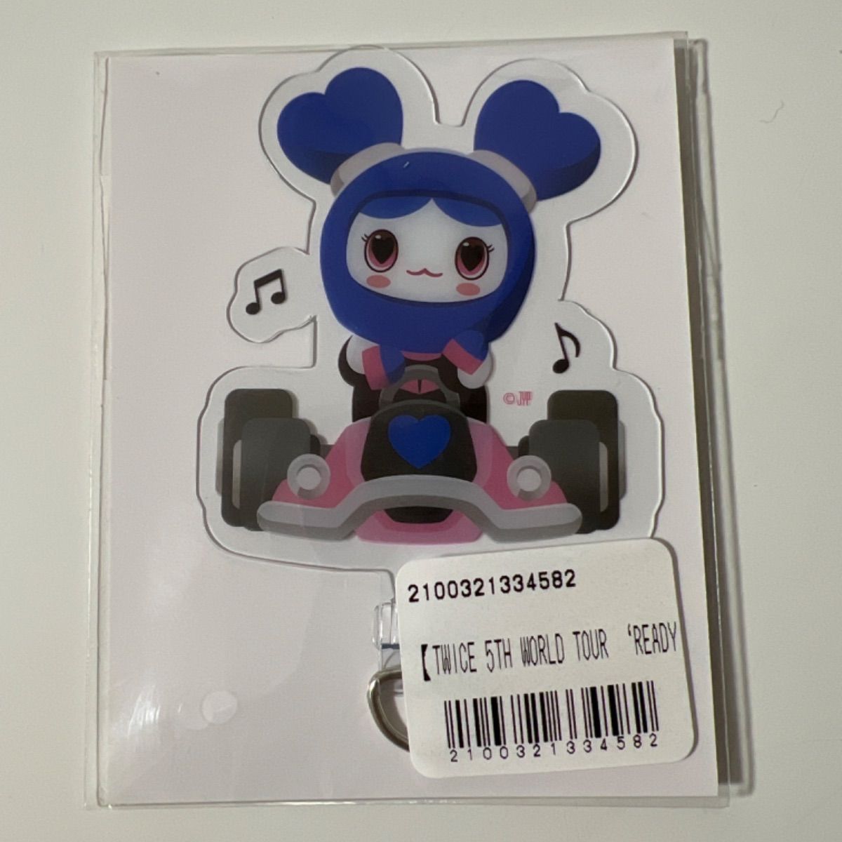 Twice オンラインくじ ツウィ LOVELYS PVCフォンタブ TZUVELY FCくじ 