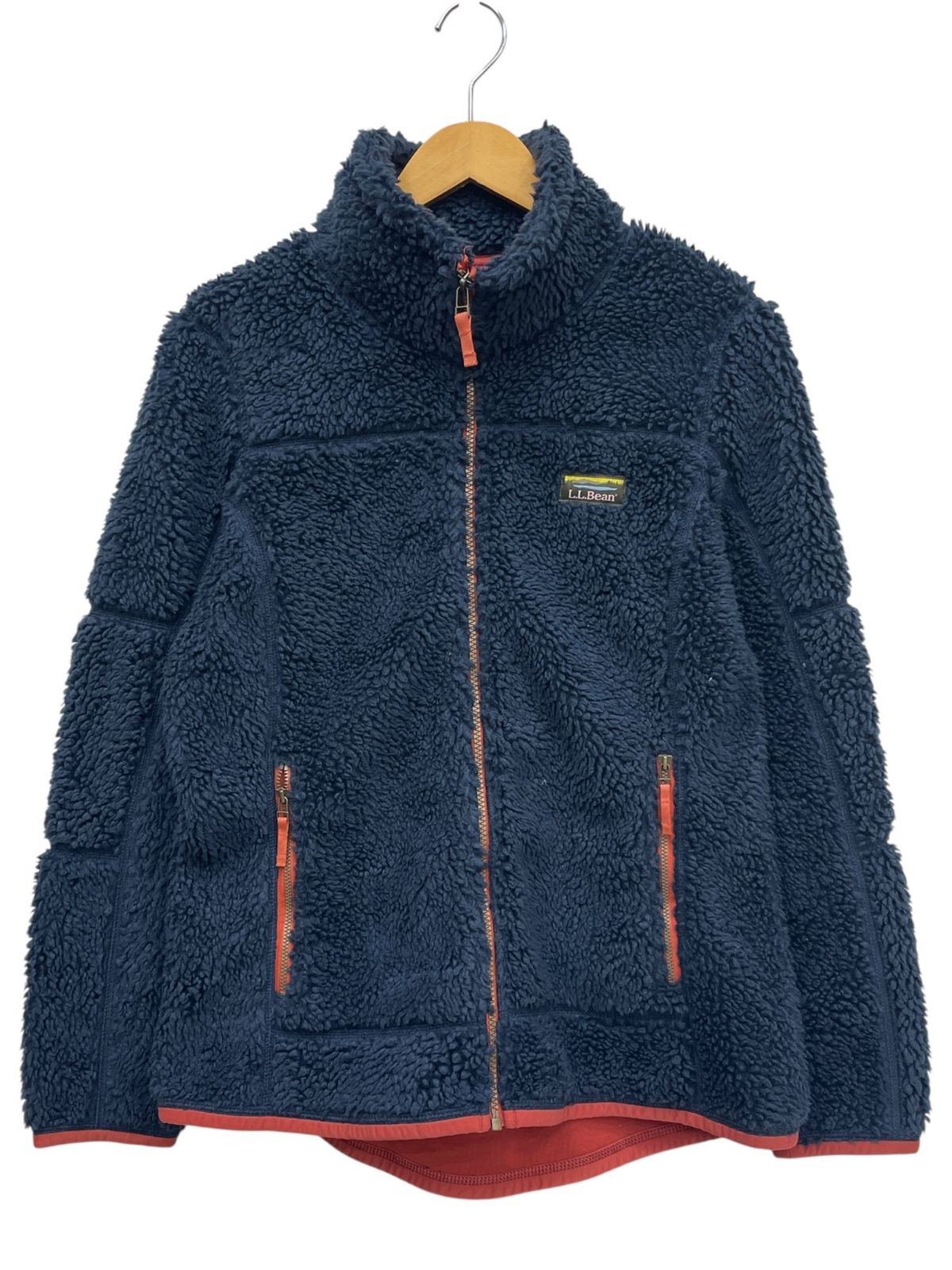 L.L.Bean (エルエルビーン) ボアフリースジャケット M-REG ネイビー メンズ/045