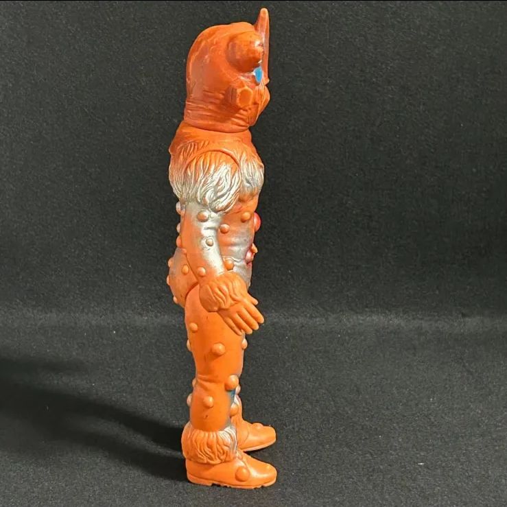 ナックル星人 ブルマァク ソフビ 怪獣 スタンダード 当時物