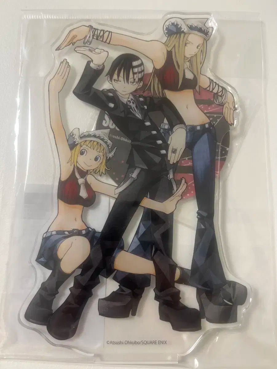 【新品未開封】ソウルイーター 20周年記念原画展　直筆サイン入り複製原画 ソウルイーター 原画展 アクリル 未開封 ソウルイーター生誕20