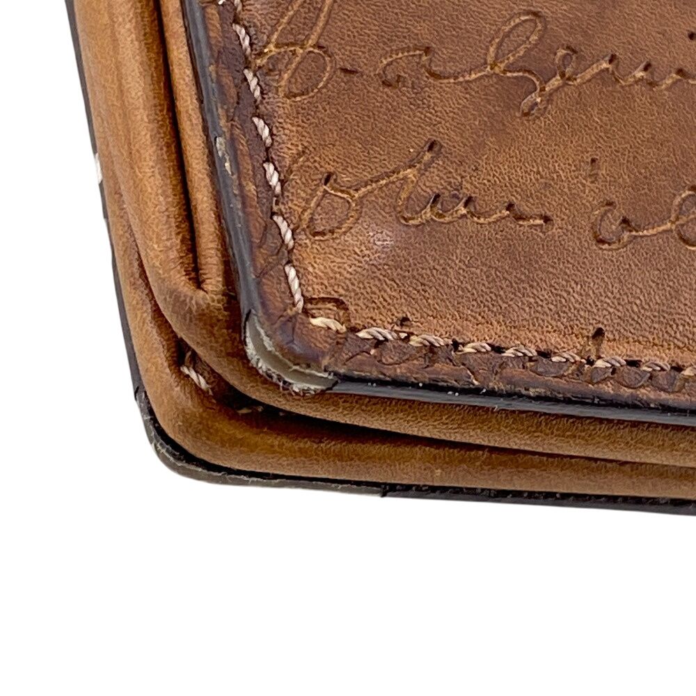 5％OFF フォロワークーポン！！】Berluti ベルルッティ カリグラフィ 