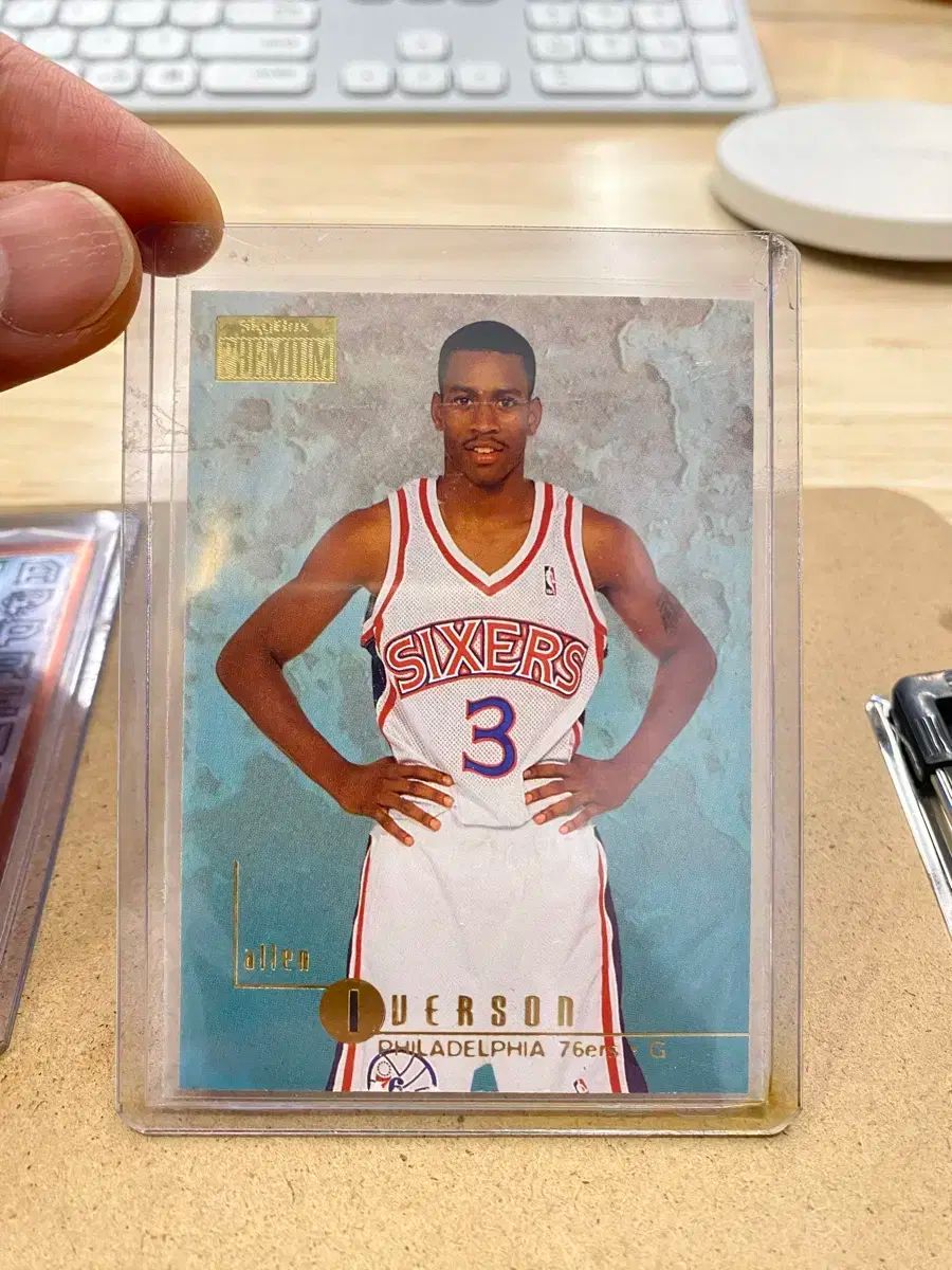 アレンアイバーソン、アイバーソン、ルーキーカード、ルーキー、メタル、レア Allen Iverson アレン アイバーソン ルーキーカード RC NBA