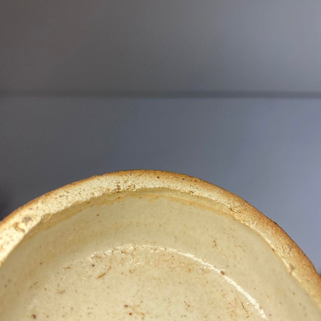 松井康成 人間国宝 合子 共箱（布付） 横幅約7㎝ 東Y6-0410②