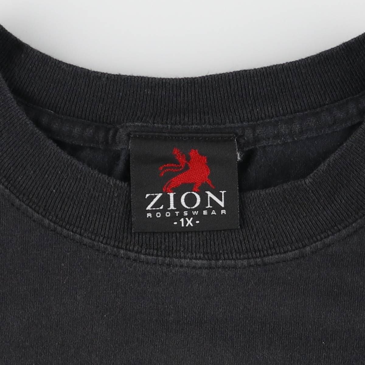 古着 ZION ROOTSWEAR BOB MARLEY ボブマーリー 大判プリント
