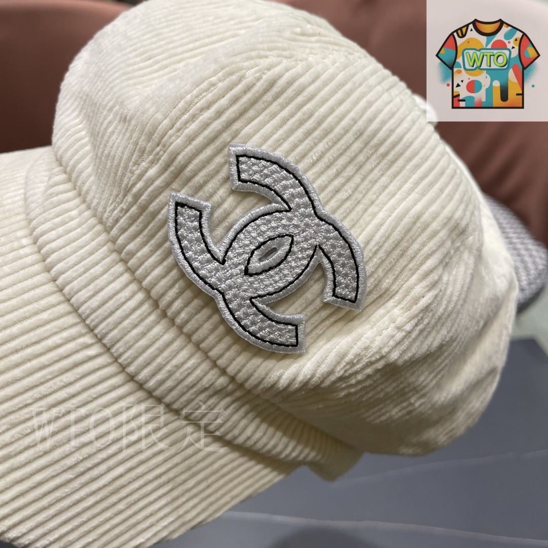 CHANEL ホワイト ベレー帽 新品 CHANELシャネル ココマーク ツイード ベレー帽 ホワイト
