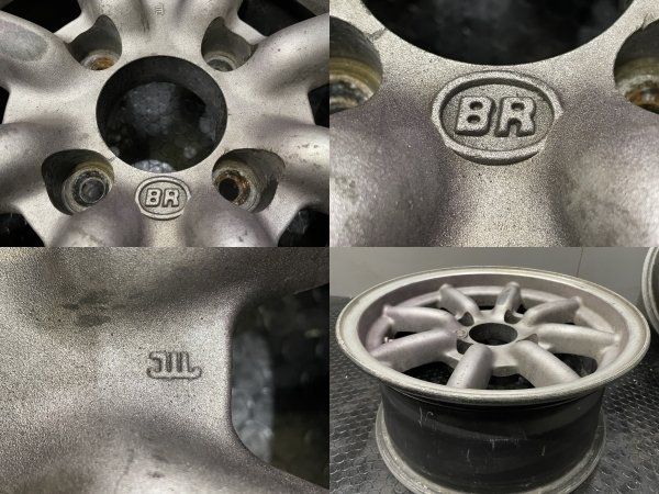 旧車ホイール BR Black Racing ブラックレーシング 社外ホイール 14 