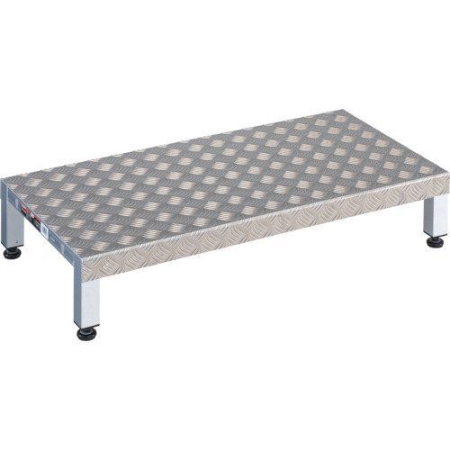 【人気商品】TFSH-0945AL 900×450×H190~220 高床用アルミ製ステップ TRUSCO(トラスコ)