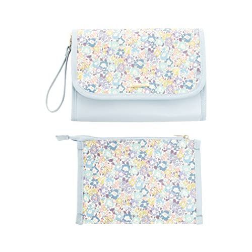 ブルー [ アフタヌーンティー リビング ] AfternoonTea LIVING 母子手帳ケース HC44 母子手帳ケース/リバティプリント ブルー