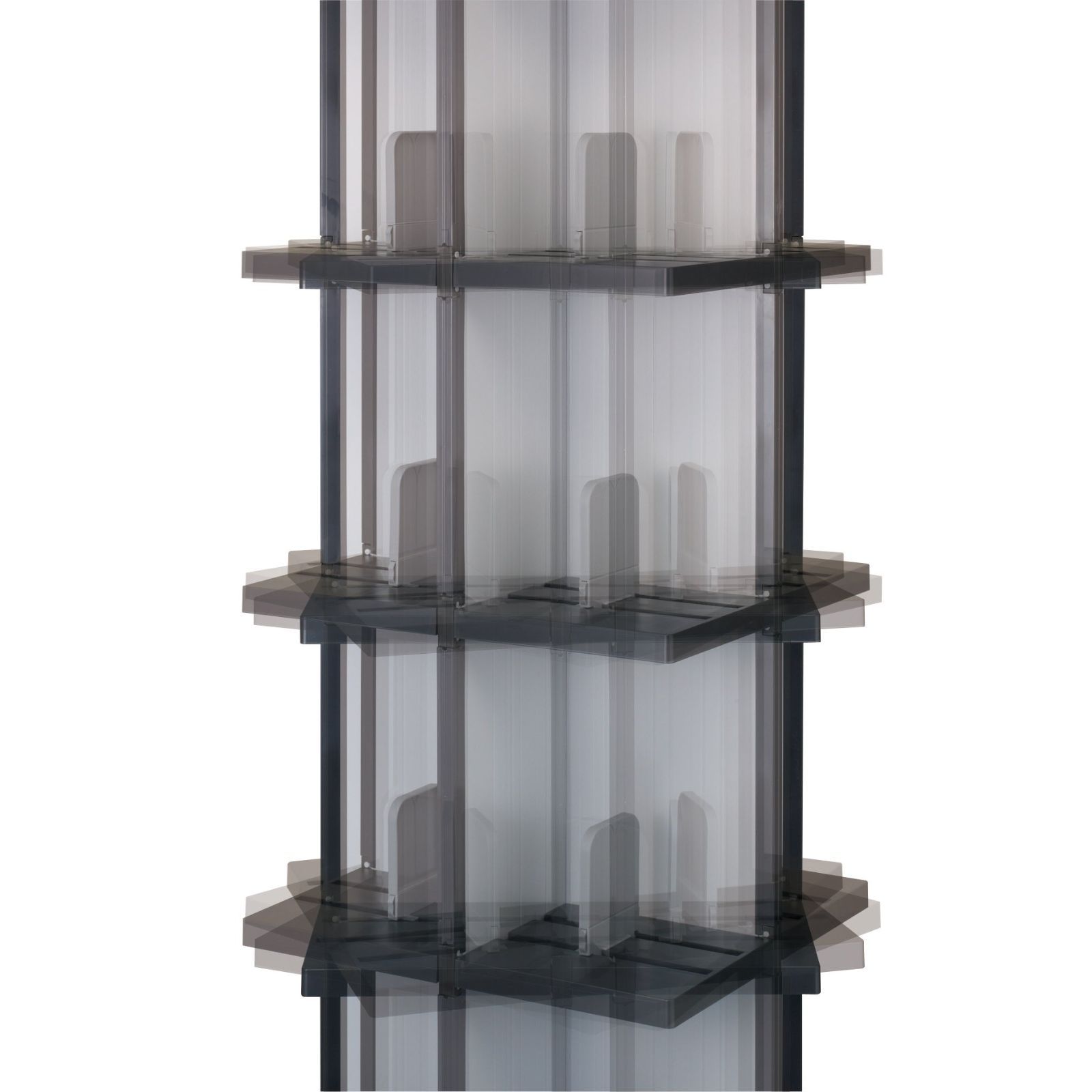 回転式ラック ブラック