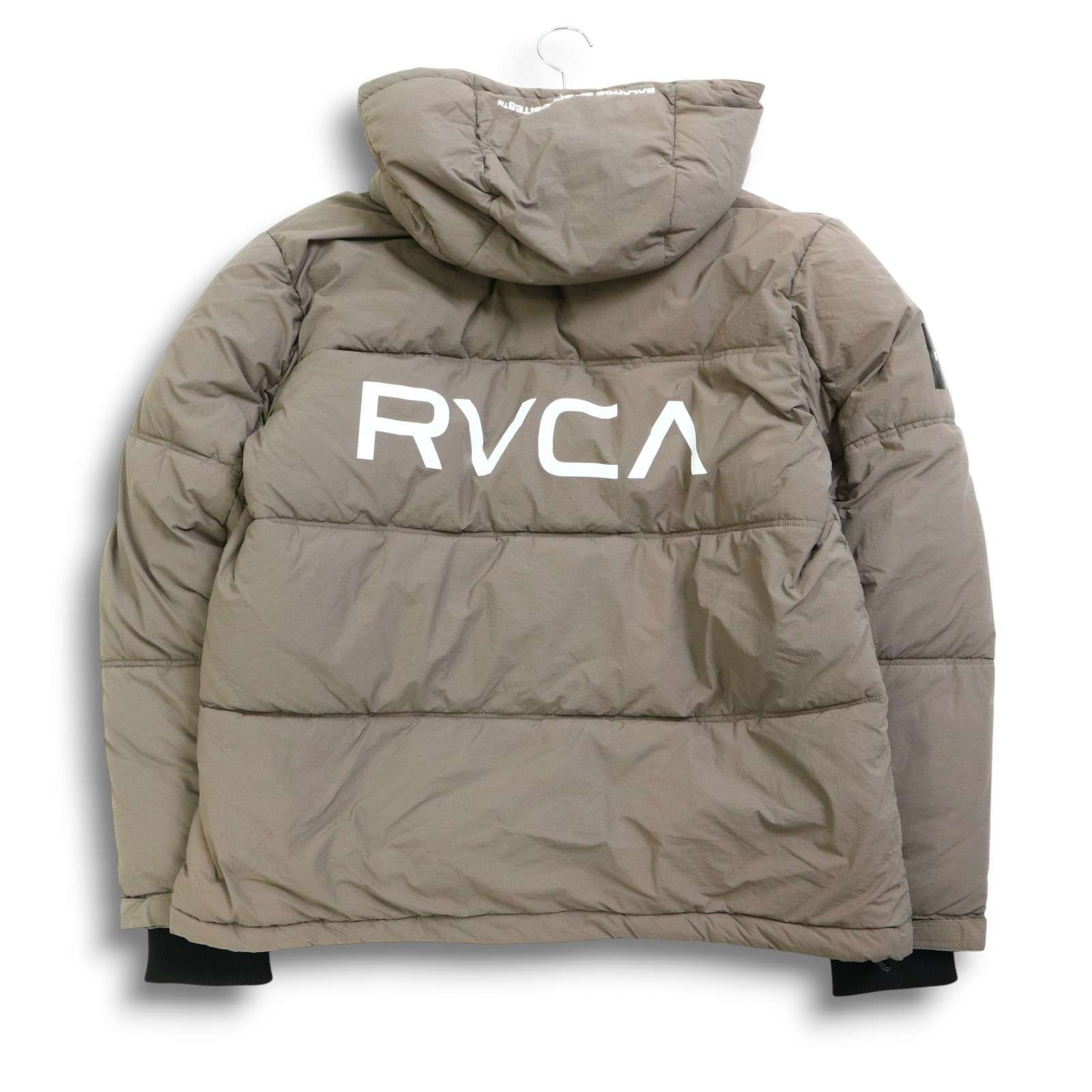 RVCA ルーカ BC042776 【VISOR HOODED PUFFER JACKET】秋冬 バック 