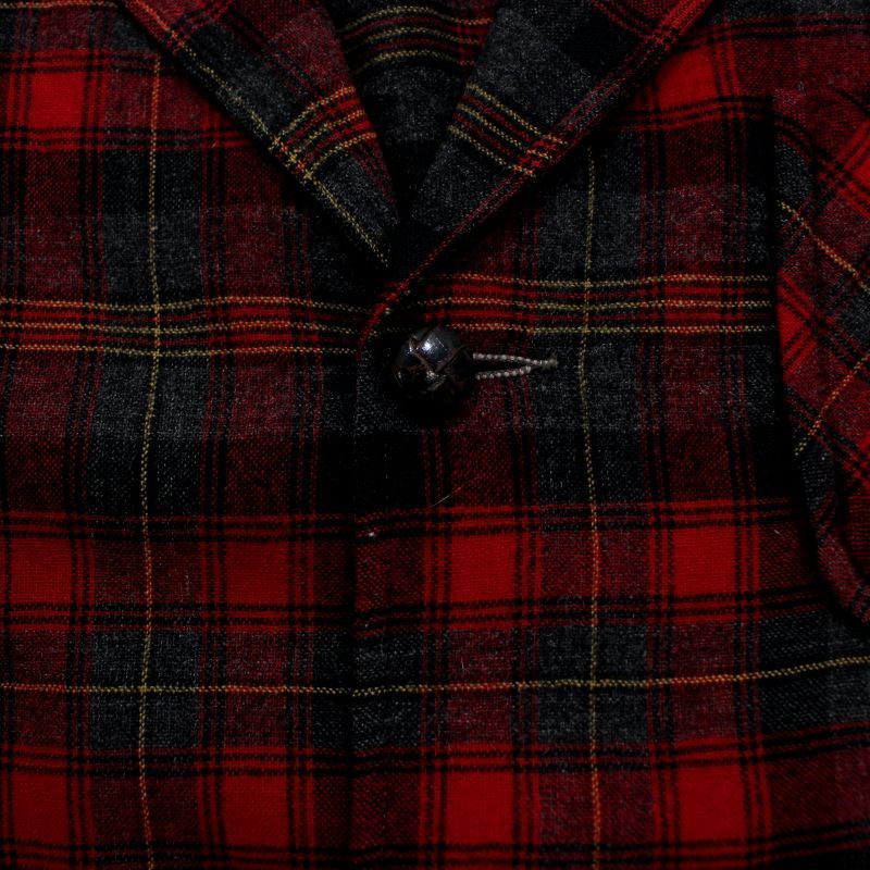 70s vintage PENDLETON チェック柄 ウール テーラードジャケット