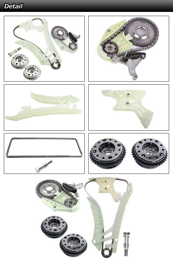 カムシャフトアジャスター＆タイミングチェーン＆オイルポンプチェーンキット BMW 3シリーズ F30 F31 F34 320i 328i 2012年～2019年 AP-4T4555