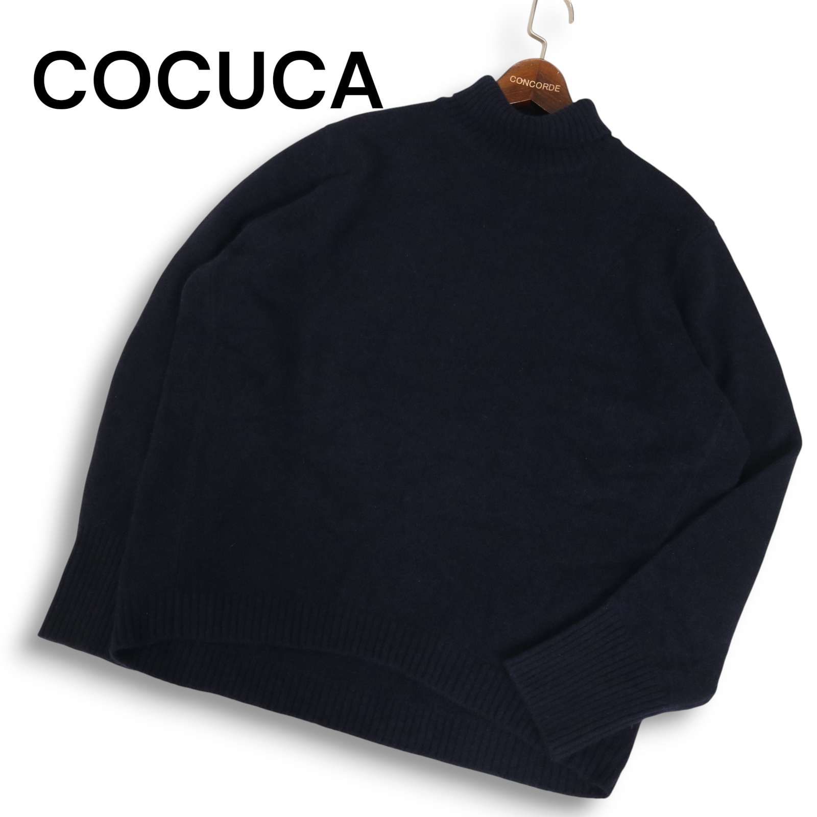 新品 24AW】 COCUCA コキュカ 秋冬 セーブル ウール タートルネック  