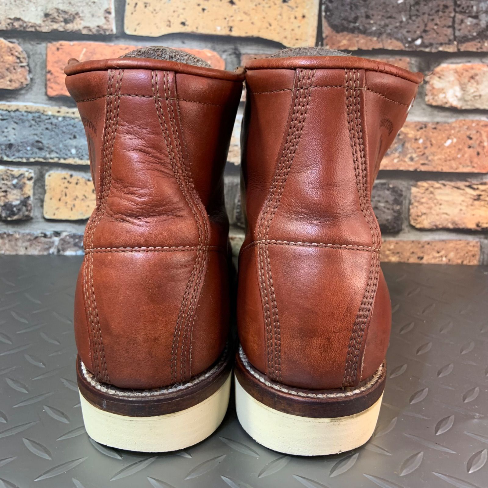 ☆Chippewa モックトゥワークブーツ 1997年製 US8E チペワ アメリカ製